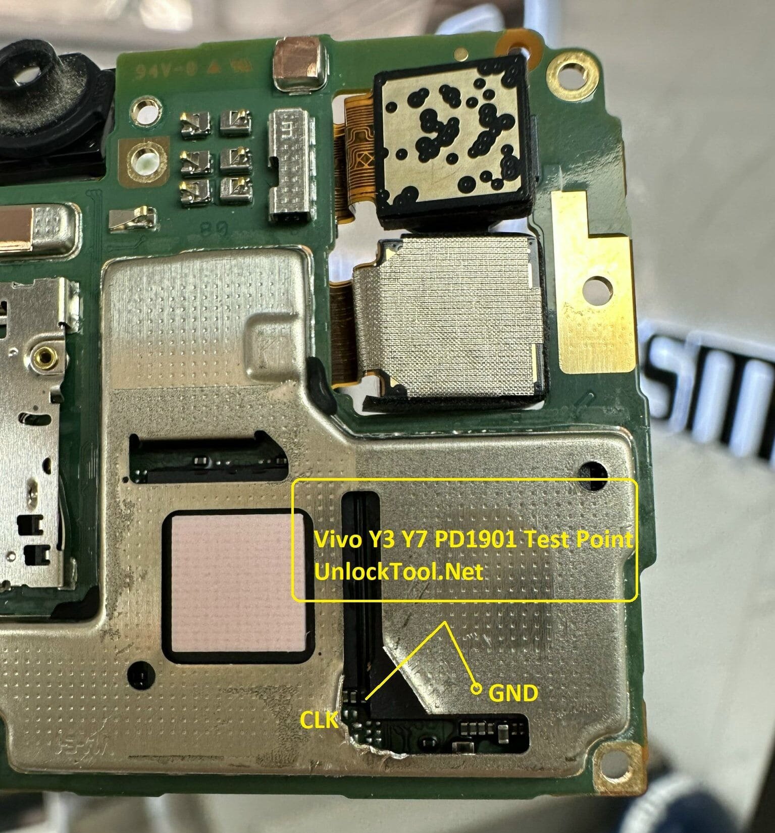 Vivo Y17 Test Point / EDL Point